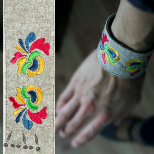 ::: CUFF FLO BUNGLE FELT #2 ::: uniqo