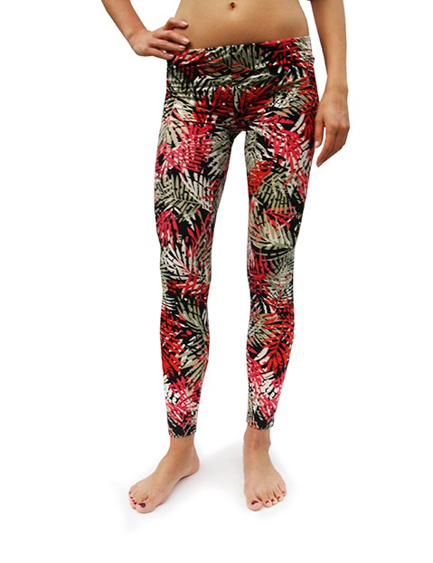 Leginsy Cahlo Palmas Red Cahlo