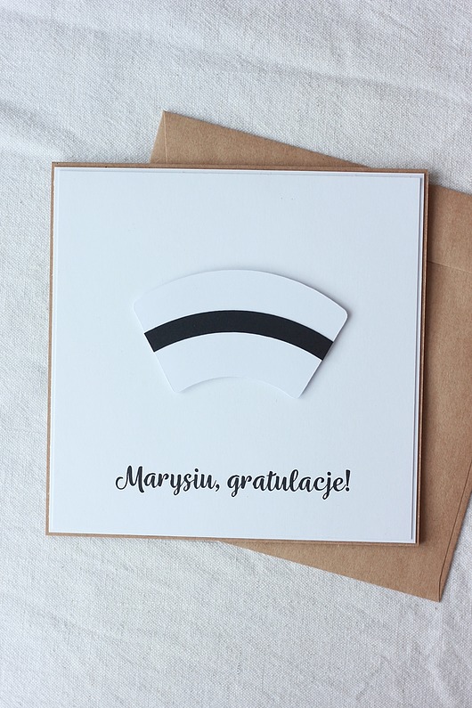 kartki scrapbooking Kartka dla pielęgniarki. Gratulacje lub podziękowania