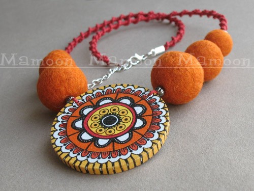 Oranż w Stylu Boho Mamoon