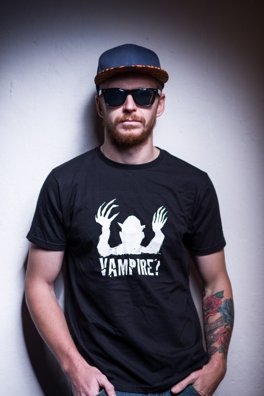 T-shirt męski Vampire? OJO DE CONEJO OJO DE CONEJO