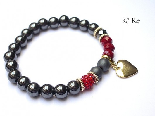 KOLEKCJA  RICH - Heart in red KiKa pracownia