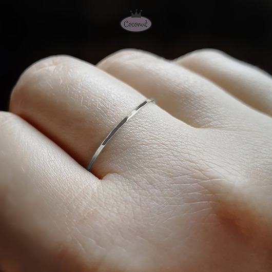 obrączki Każdy rozmiar obrączka SLIM - srebro 925
