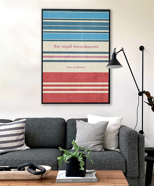 plakaty Royal Tenenbaums - Genialny Klan - plakat 50x70 cm