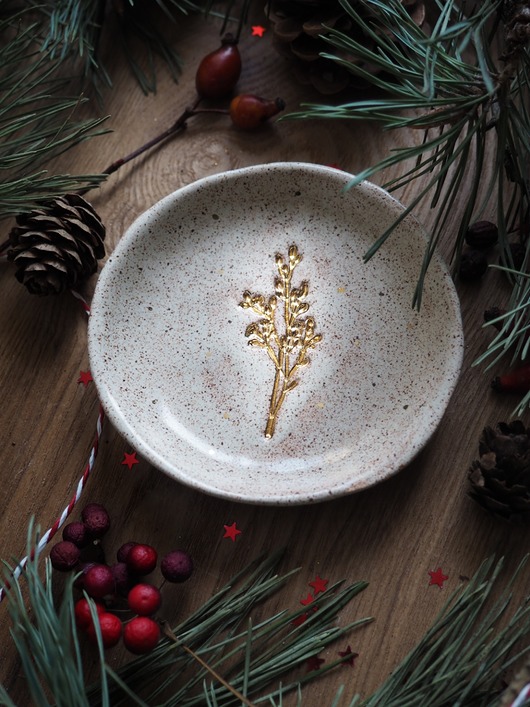 pojemniki na biżuterię Spodek na biżuterię lub palo santo