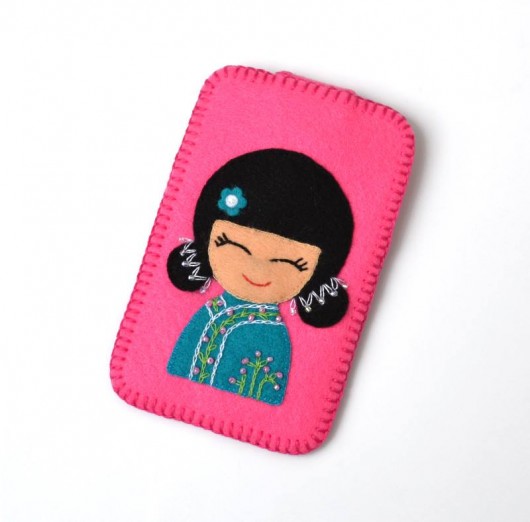 Etui na telefon Orient Girl  Tulis
