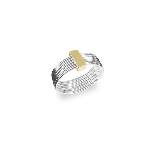 pierścionki srebrne Pierścionek circles silver P02