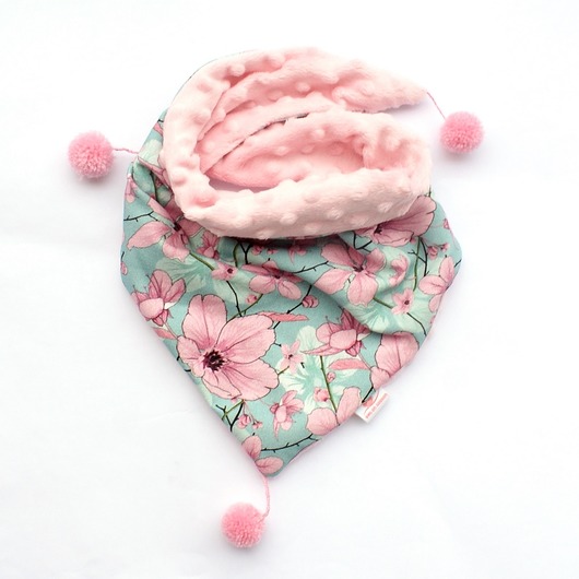 Chusta  Owl on cotton