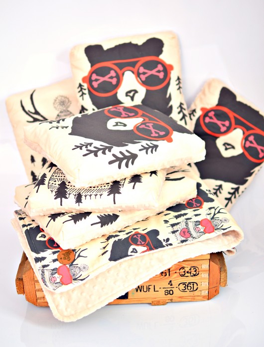 Bear Pillow DONT NEED NO SAMURAI