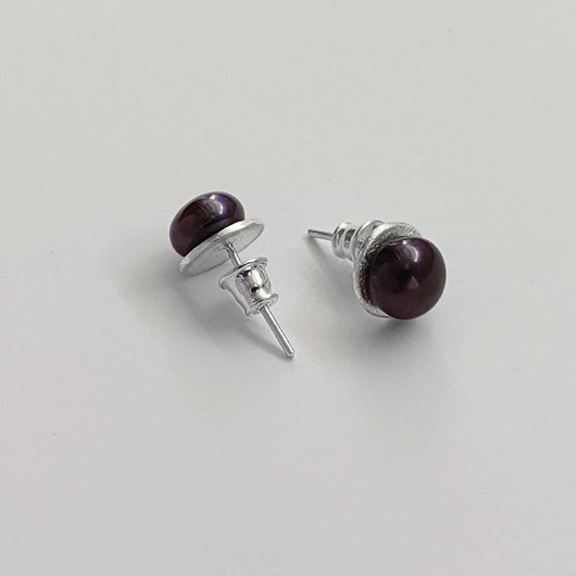 kolczyki z kamieniami Kolczyki OKRĄG