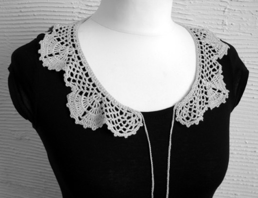 ...my grannys lace felt label