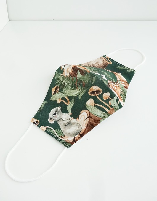 Maseczka dla dorosłych NATURE, unisex Erliberdi