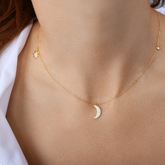 Naszyjnik z cyrkoniami  - srebro 925  Coccola JEWELLERY
