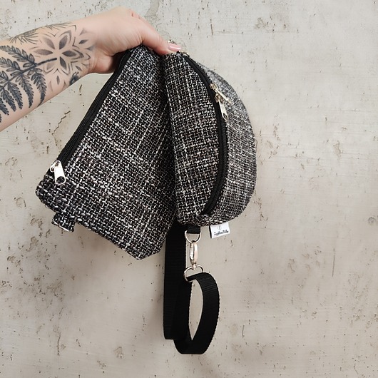 saszetka nerka Nerka półksiężyc + nerka płaska plecionka