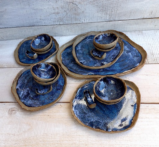 Duży zestaw do sushi dla czworga! ceramiKaMDeka