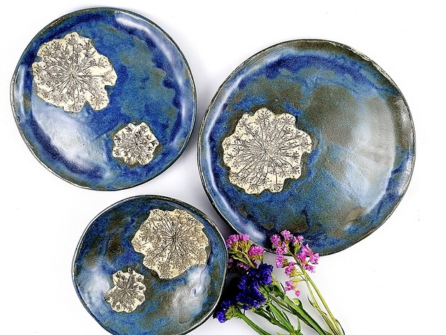 patery i talerze Zestaw śniadaniowy - ceramiczny