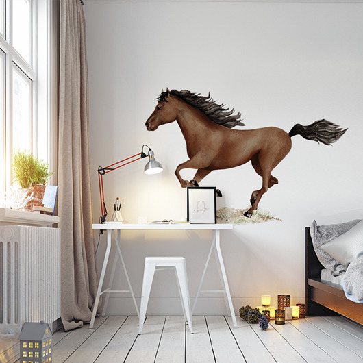 BRĄZOWY KOŃ DK378 Yoko Design