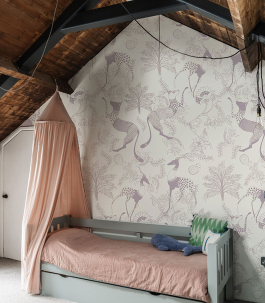 tapety i naklejki ścienne Tapeta Mythical Animals Pink