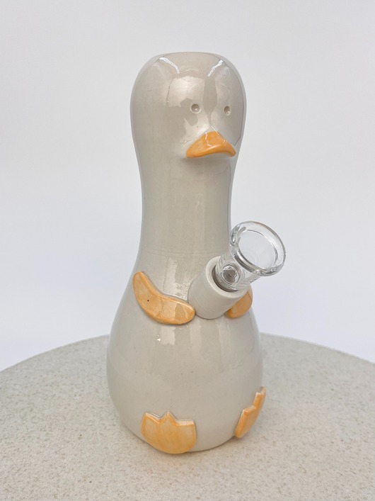 akcesoria różne BONGO ceramiczne  GĘŚ, lufka, fajka wodna