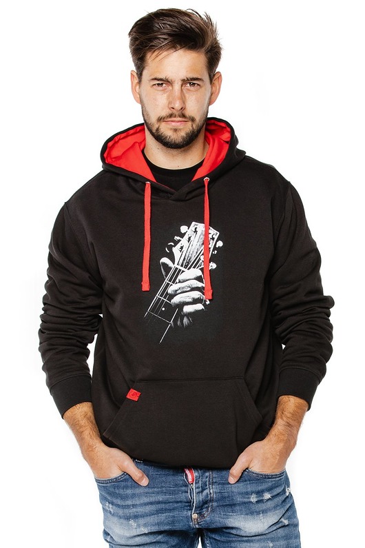 bluzy męskie Bluza kangurka UNDERWORLD unisex Guitar head