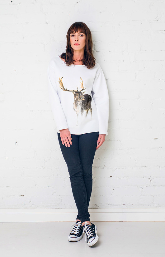 DEER Bluza Oversize GAU great as You