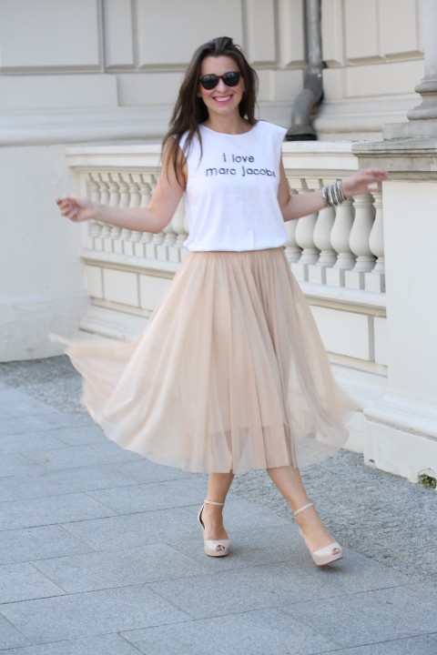T-shirt z napisem  Fashion my love