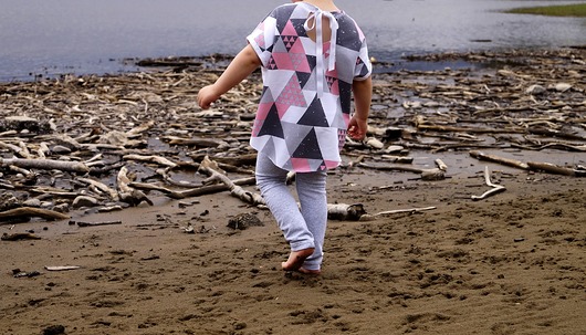 Bluza Asymetryczna Trójkąty Dziecko famstyle