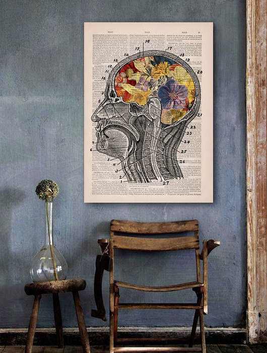 grafiki i ilustracje Anatomia - DEKORACJA ŚCIENNA