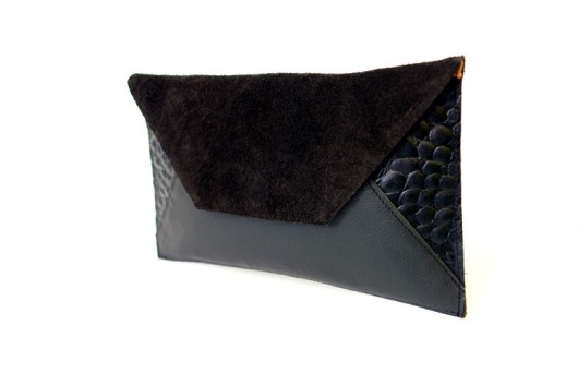 Kopertówka  Black  & Croco Pansy