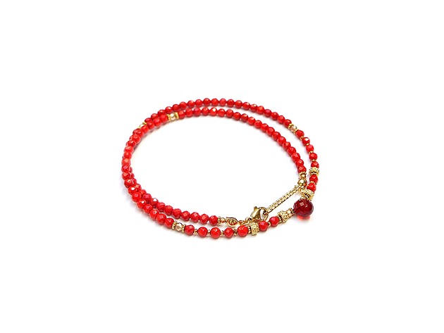 chokery Koral red vol. 10 /06.10.25/ choker -  Szlachetna kolekcja