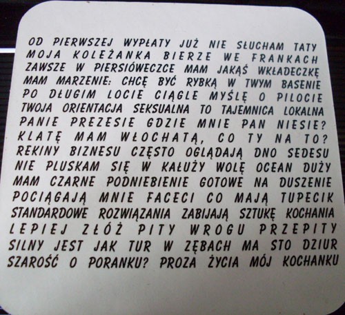 podkładam się pod gorące i wrzące ruda klara