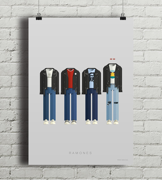 Plakat Ramones  minimalmill