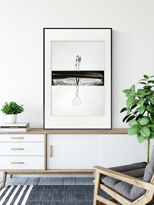 grafika 50X70 cm wykonana ręcznie, plakat Krystyna Siwek Art