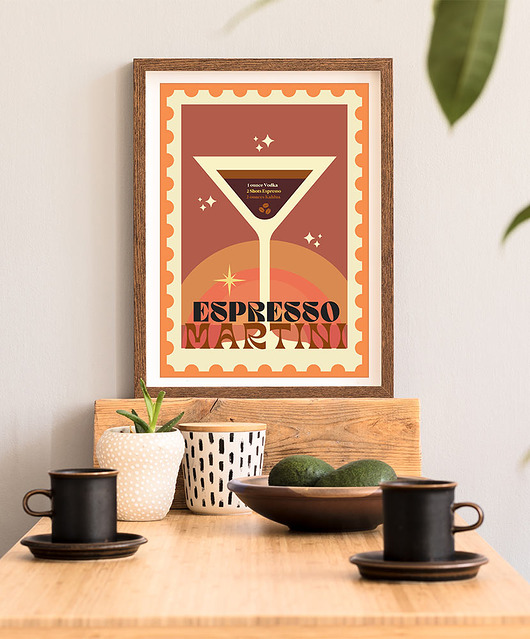 plakaty Espresso Martini - plakat fine art