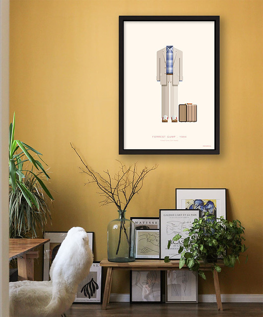 plakaty Forrest Gump - plakat 50x70 cm fine art