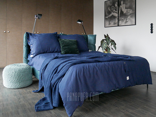 pościel Pościel lniana  200x200 - 100%  len stonewashed