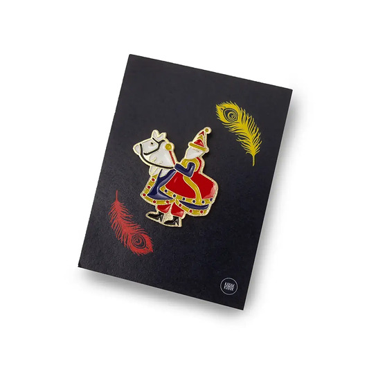 przypinki Lajkonik Pin ręcznie malowany Kabak