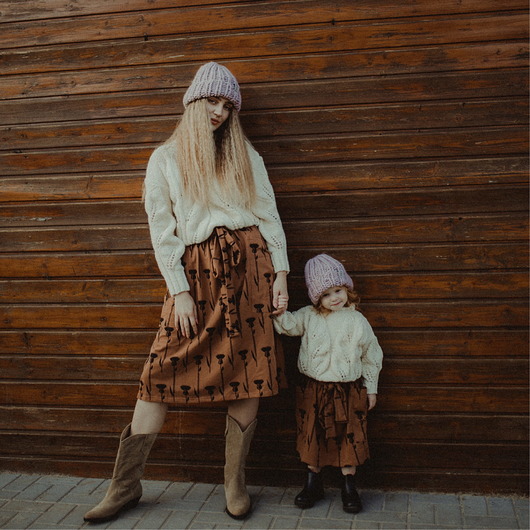 swetry damskie  Sweter Leaf Mama & Dziecko