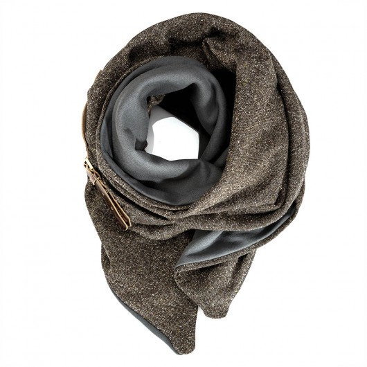 Szal Komin Trójkątna Chusta BRownie CADOaccessories