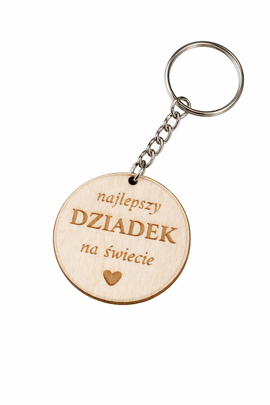 breloki dla niego Brelok - Najlepszy Dziadek na świecie