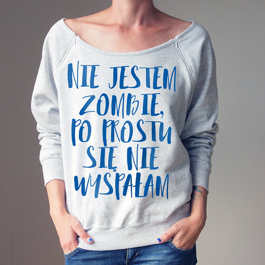 Zombie Bluza dla karmiących matek ONE MUG A DAY