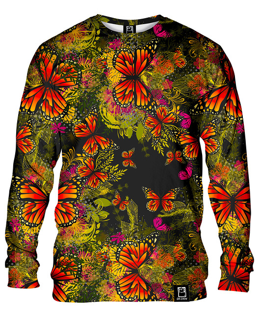 bluzy męskie Bluza Bez Kaptura Męska DR.CROW Spinnaker