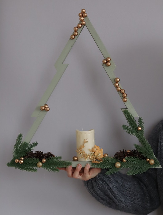 dekoracje świąteczne Choinka stroik bożonarodzeniowy