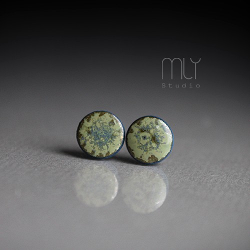 Chrobotkowe 6mm/stal chirurgiczna/ Magda Łysiak