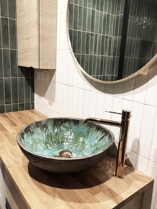 umywalki Umywalka Las - Ręcznie Robiona Ceramiczna Uroda przyjazna Naturze