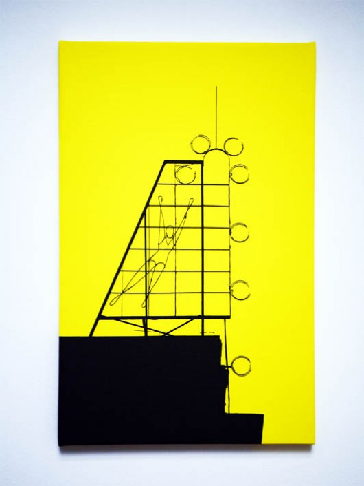 SIATKARKA ŻÓŁTA 30x47 cm 777