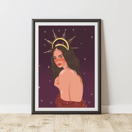 grafiki i ilustracje Plakat Scorpio