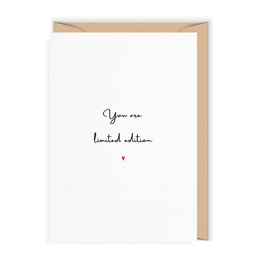 kartki okolicznościowe - wydruki Kartka walentynkowa Limited Edition