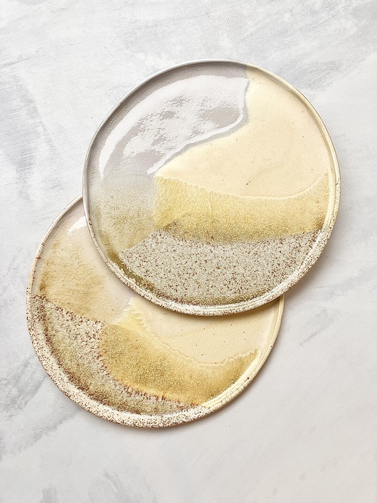 patery i talerze Talerz *Sandstorm* 22.5 cm