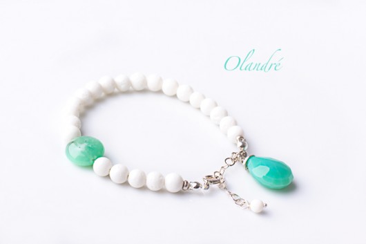 Chrysoprase Sea Foam OLANDRE